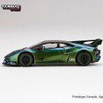 MODELO ESCALA  1:64  LB-Works Lamborghini Huracan GT LHD Special Magic Green Color Limited Edition