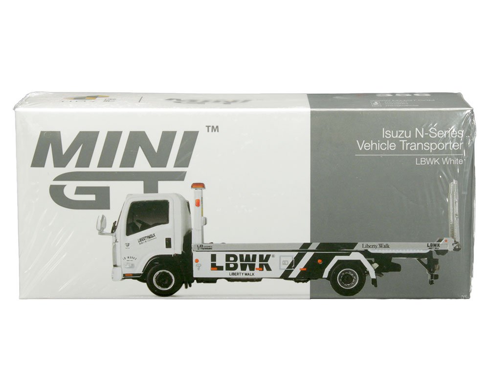 TSM Mini GT 356 Liberty Walk LB Works Isuzu Serie N Transporter Bianco – Scala 1:64