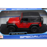 MODELO ESCALA 1/18 Maisto 2014 Jeep Wrangler with Top (Willy’s Edition) – Special Edition