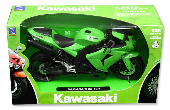 New Ray 1:12 2006 Kawasaki ZX-10R – Motorcycles - MOTO