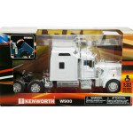 New Ray 1:32 Kenworth W900 White Tractor Cab Only – LongHauler - cabezal blanco