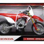 MODELO ESCALA 1/12 New Ray 1:12 2018 Honda CRF450 - MOTO