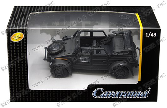 MODELO ESCALA 1:43 Military Vehicles – Volkswagen Kubelwagen Convertible K Type 82 (Black)