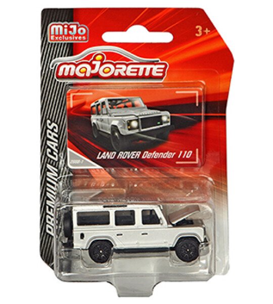 MODELO ESCALA Majorette 1:64 Premium Cars – Land Rover Defender 110 (Grey) – MiJo Exclusives