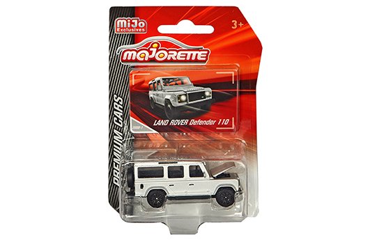 MODELO ESCALA Majorette 1:64 Premium Cars – Land Rover Defender 110 (Grey) – MiJo Exclusives
