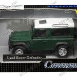 MODELO ESCALA 1/43 Cararama Land Rover Defender (Dark Green/White)