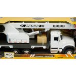 MODELO ESCALA 1/18 New Ray Mack Granite Truck w/ Extendable Crane & Craft – Long Haul Truckers - CAMION