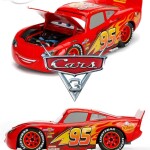 MODELO ESCALA 1:24 Lightning McQueen With Tire Rack – Disney Pixar Cars – RAYO MCQUEEN