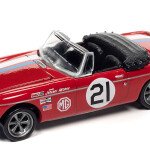 MODELO ESCALA 1963 MGB in Euro Red - Import Heat