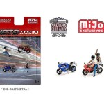 MODELO ESCALA 1/64 Moto Mania Street Biker - Diecast - American Diorama - FIGURAS