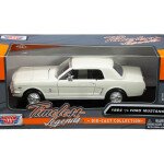 MODELO ESCALA 1:24 1964 1/2 Ford Mustang (White) – Timeless Legends