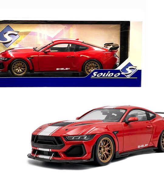 Solido 1:18 2025 Shelby Mustang Super Snake – Red