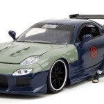 Jada 1:24 1993 Mazda RX-7 with Kakashi Hatake – Naruto Shippuuden – VIZ Media – Hollywood Rides NARUTO