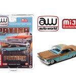 MODELO ESCALA 1/64 1962 Chevrolet Impala Hard Top (Patina Rust