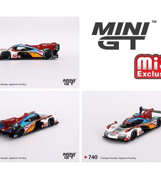 Mini GT 1:64 Porsche 963 #75 Porsche Penske Motorsport 2023 24 Hrs of Le Mans- Mijo Exclusives