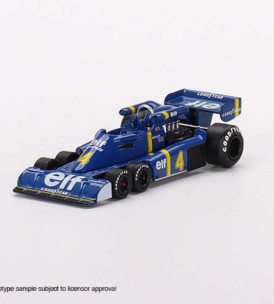 MODELO ESCALA Mini GT 1:64 Grand Prix 1976 Tyrrell P34 #4 Spanish GP