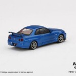 MODELO ESCALA 1:64 Mijo Exclusive Nissan Skyline GT-R (R34) V-Spec II Bayside