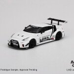 MODELO ESCALA 1/64 LB-Silhouette WORKS GT NISSAN 35GT-RR Ver.2 White LBWK - MINIGT