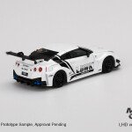 MODELO ESCALA 1/64 LB-Silhouette WORKS GT NISSAN 35GT-RR Ver.2 White LBWK - MINIGT