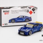 MODELO ESCALA 1/64 Pandem Nissan GT-R (R35) Velocity Blue