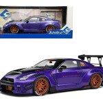 Solido 1:18 Nissan Skyline GT-R (R35) Liberty Walk Body Kit Type 2 – Purplezilla