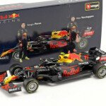 MODELO ESCALA 1:43 RB16B #33 Max Verstappen in window box table top display – RedBull Racing – Race