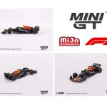 MODELO FORMULA 1 Mini GT 1:64 F1 Oracle Red Bull Racing RB18 #1 Max Verstappen 2022 Abu Dhabi Grand Prix Winner