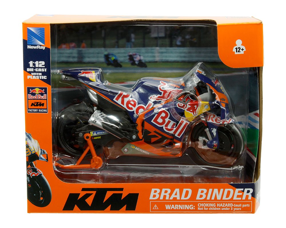 New Ray 1:12 KTM Factory Racing Red Bull #33 Brad Binder – Motorcycles - MOTO