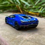 Mini GT 1:64 Lamborghini Revuelto – Blu Eleos – MiJo Exclusives