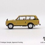 MODELO ESCALA Mini GT 1:64 1971 Range Rover – Bahama Gold – MiJo Exclusives USA