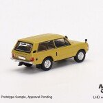 MODELO ESCALA Mini GT 1:64 1971 Range Rover – Bahama Gold – MiJo Exclusives USA