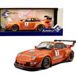 Solido 1:18 PORSCHE RWB Jagermeister #7 – Orange - GERMANY