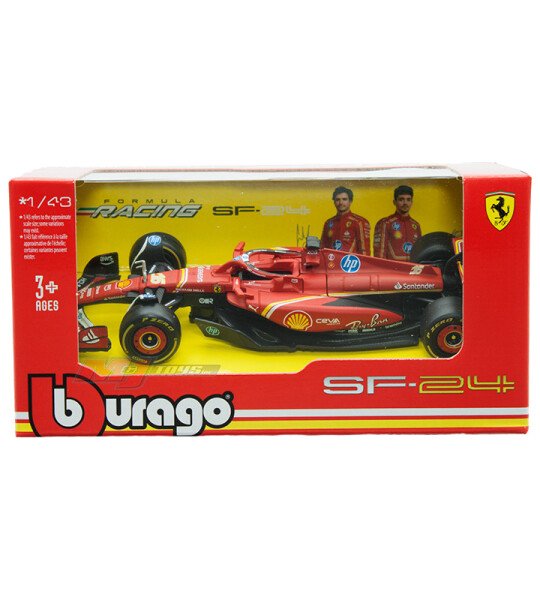 Bburago 1:43 Ferrari F1 Team SF-24 #16 Charles Leclerc – Formula Racing - formula 1