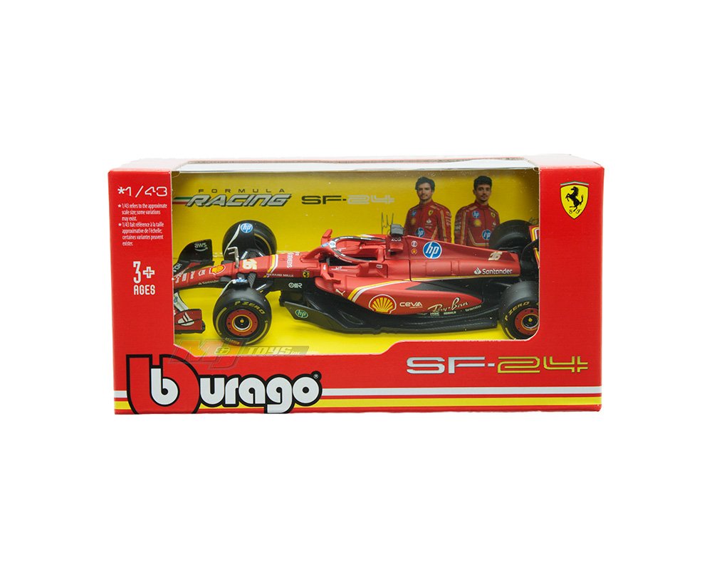 Bburago 1:43 Ferrari F1 Team SF-24 #16 Charles Leclerc – Formula Racing - formula 1