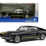 Solido 1:18 1967 Shelby GT500 – Black with Gold Stripes