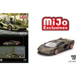 MODELO Mini GT 1:64 Lamborghini Sián FKP 37 Presentation – Matte Green – Mijo Exclusives