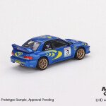 MODELO Mini GT 1:64 Subaru Impreza WRC97 1997 Rally Sanremo Winner #3