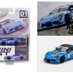 MODELO ESCALA Mini GT 1:64 Japan Exclusive D1 GP HKS Toyota GR Supra #77 Fat Five Racing 2020 Limited Edition