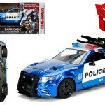 MODELO ESCALA 1/24 Jada Metals – Transformers 5 – Barricade Police Car Blue