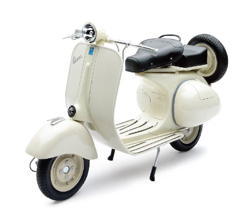 MOTO A ESCALA 1:6 Vespa 150 VL1T (Beige)