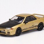 MODELO ESCALA 1:64 Japan Exclusive Top Secret Nissan Skyline GT-R VR32 Top Secret Gold – MINI GT JAPAN