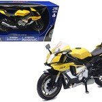 MODELO NEWRAY 1:12 YAMAHA YZF R1 2016 ( YELLOW ) - MOTO