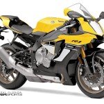 MODELO NEWRAY 1:12 YAMAHA YZF R1 2016 ( YELLOW ) - MOTO