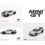 Mini GT 1:64 Porsche 911 Dakar – Ice Gray Metallic