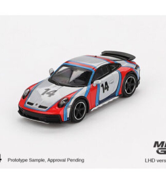 Mini GT 1:64 Porsche 911 Dakar “Rally 1974” – Ice Grey Metallic