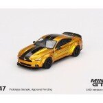 Mini GT 1:64 LB-Works Ford Mustang – LB Gold – Limited Edition