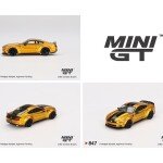 Mini GT 1:64 LB-Works Ford Mustang – LB Gold – Limited Edition