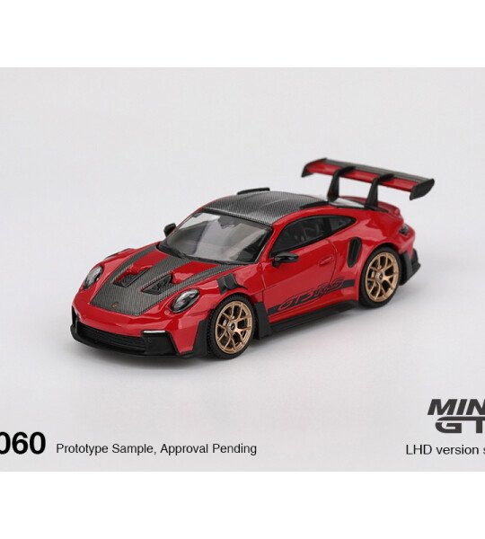Mini GT 1:64 Porsche 911 (992) GT3 RS Weissach Package – Guards Red