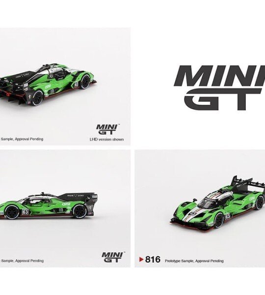 Mini GT 1:64 Lamborghini SC63 #63 Iron lynx 2024 IMSA Sebring 12 Hrs