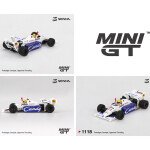 Mini GT 1:64 Toleman TG184 #19 Ayrton Senna 1984 Monaco Grand Prix 2nd Place- Limited Edition